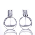 25ml High end flat glass perfume bottle  glass spray bottle with thick base